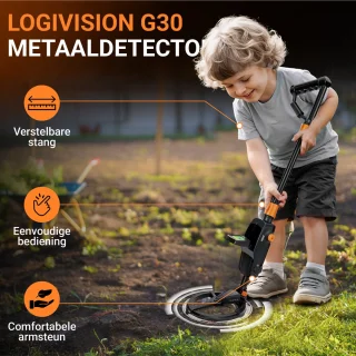 Logivision G30 Metaaldetector