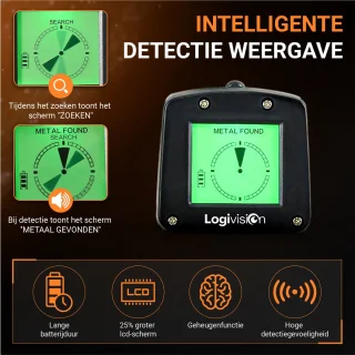Logivision G30 Metaaldetector