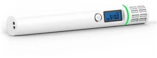 Luchtkwaliteitsmonitor gasdetector wit