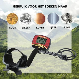 MacGyver Metaaldetector Professional Met Pinpointer LCD Display