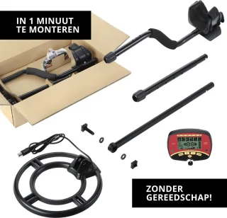 MacGyver Metaaldetector Professional Met Pinpointer LCD Display