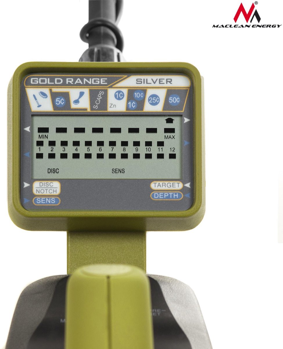 Wat vinden we goed aan de Maclean MCE972 Metaaldetector 22cm Spoel