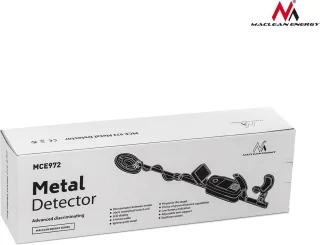 Maclean MCE972 Metaaldetector 22cm Spoel