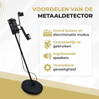 Madine Professionele Metaaldetector
