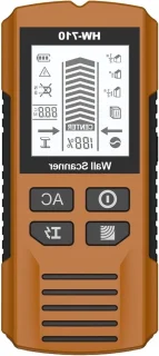 Merk Handheld Metaaldetector Wand - Geel