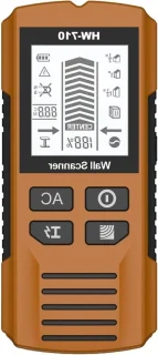 Merk Handheld Metaaldetector Wand - Geel