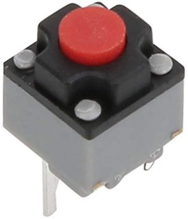 Kleine, robuuste en betaalbare 6×6×7,3 mm tactiele drukknop (20 stuks)
