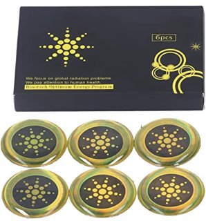 De Merkloos Anti-Straling Stickers Patch - 6 stuks in één oogopslag