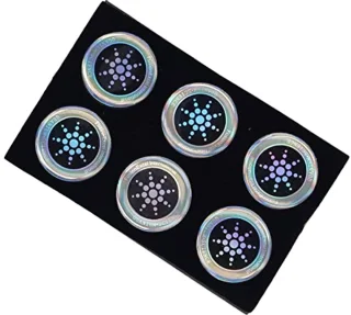 Merkloos Anti-stralingsstickers 6 stuks