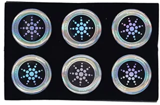 Merkloos Anti-stralingsstickers 6 stuks