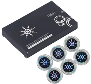Merkloos Anti-stralingsstickers 6 stuks