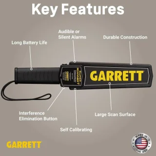 Merkloos Handmetaaldetector