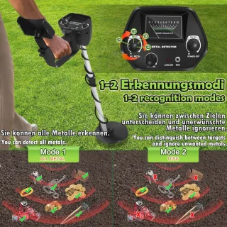 Merkloos Kinder Metaaldetector