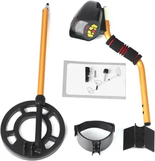 Merkloos Metaaldetector 120 cm - Geel