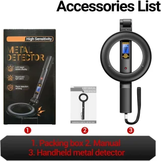 Merkloos Metaaldetector Handscanner