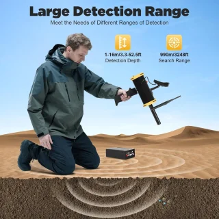Merkloos Metaaldetector Ondergrondse Scanner