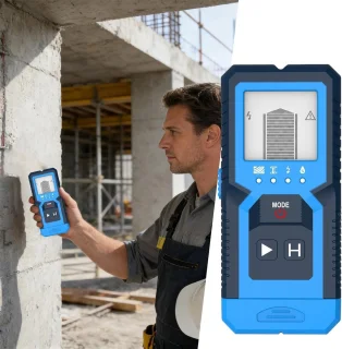 Merkloos Paaldetector (Kabeldetector) - Blauw