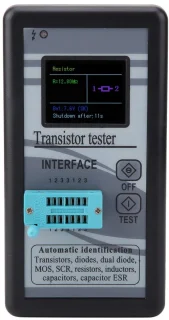 Merkloos Transistor Tester - 18 inch LCD - Zwart