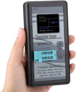 Merkloos Transistor Tester - 18 inch LCD - Zwart