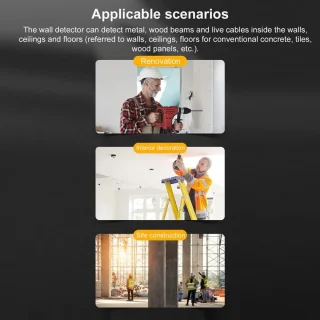 Merkloos Wanddetector - Stud Finder