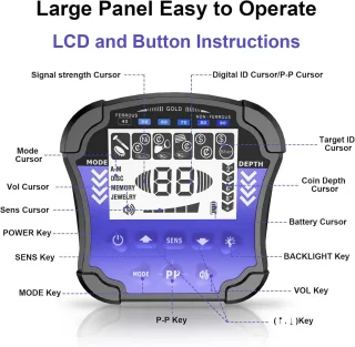 Merknaam Pro Metaaldetector