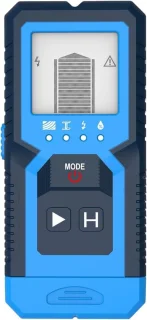 Metaal- en draadscanner Wandknopzoeker Blauw