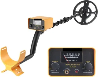 Metaaldetector 80-115 cm Zwart