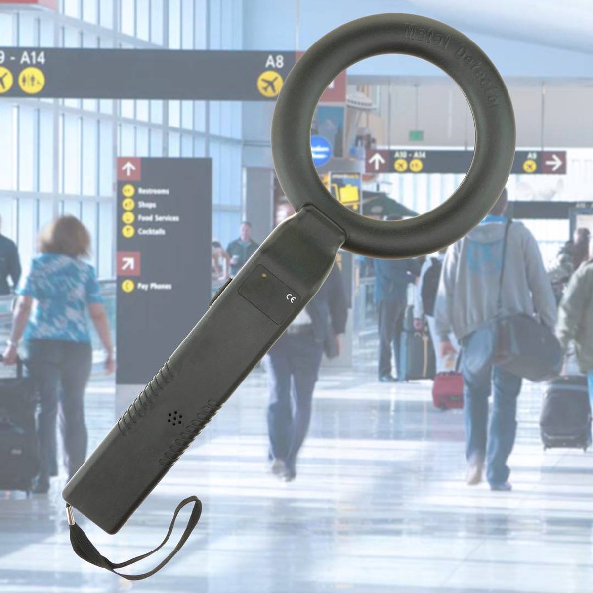 De Metaaldetector Draagbaar 39cm in één oogopslag