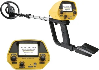 Metaaldetector geel