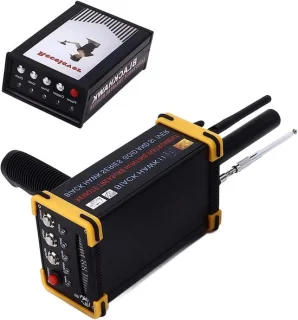 Metaaldetector geel