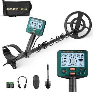 Metaaldetector geel