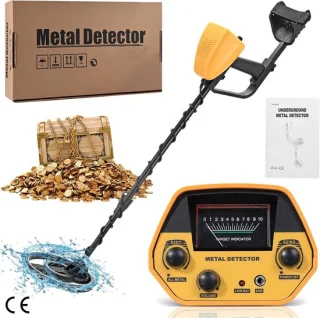 Metaaldetector Goud Detector 7,5 Inch Zoekring Waterdicht Met Display