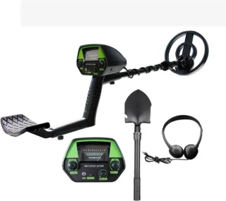 Metaaldetector gouddetector zwart