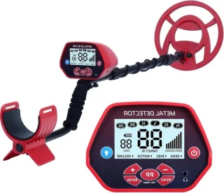 Metaaldetector Goudzoeker Rood review