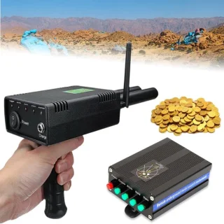 Metaaldetector Goudzoeker Scanner - Zwart