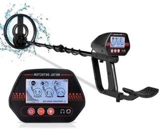 Metaaldetector goudzoeker
