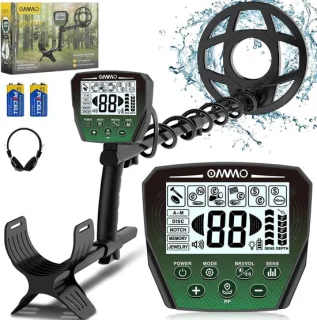 Metaaldetector groen