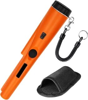 Metaaldetector handscanner beveiliging opsporing - oranje