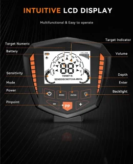 Metaaldetector Kind Instelbaar Met Schep Koptelefoon Batterijen