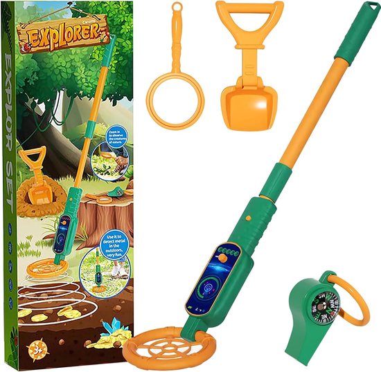 Metaaldetector Kinder - Instelbaar 60-80 cm draagbaar review