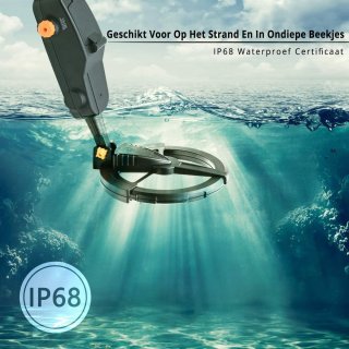 Metaaldetector Kinder Portable Inclusief Schep Metaaldetector