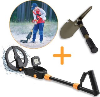 Metaaldetector Kinder Portable Inclusief Schep Metaaldetector