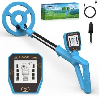 Metaaldetector kinderen blauw