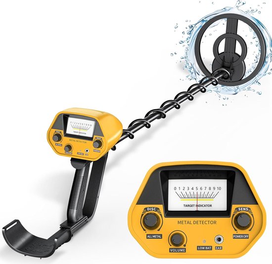 Metaaldetector Kinderen en Volwassenen Verstelbaar Lichtgewicht Waterdicht review