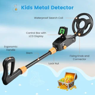 Metaaldetector kinderen - Schatzoeker detector - Oranje