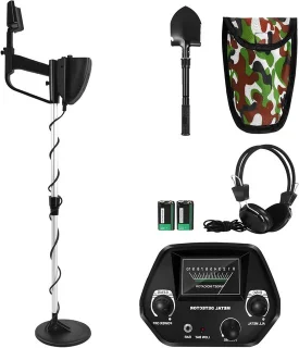 Metaaldetector kinderen schatzoeker set