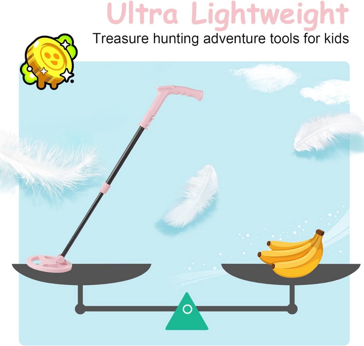 Wat vinden we goed aan de Metaaldetector Kinderen & Volwassenen Verstelbaar Waterdicht