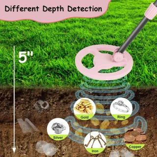 Metaaldetector Kinderen & Volwassenen Verstelbaar Waterdicht