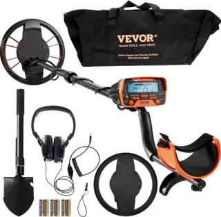 Metaaldetector Kit Professioneel 7 Modi met Schep en Draagtas
