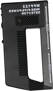Metaaldetector kleine wandscanner, 20 x 10 x 2.5 cm, zwart